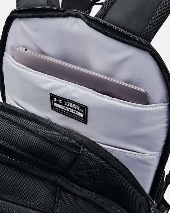 UA Triumph Backpack, Black, pdpMainDesktop image number 4